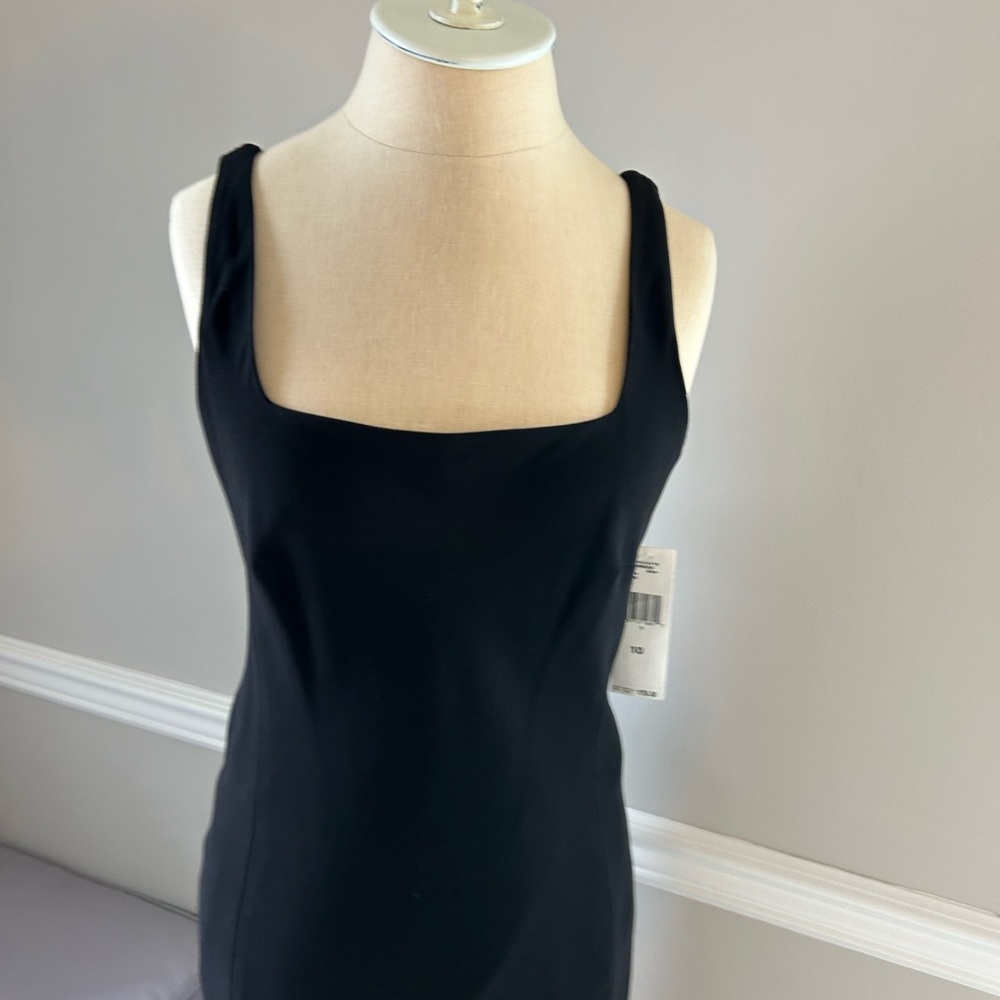 NWT Jones New York black dress with bow detail on back - Picture 2 of 10